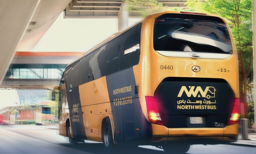 Jeddah airport to Makkah northwest bus shuttle service